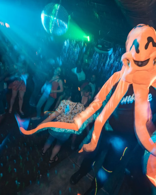 NONSENSE Under The Sea DANCE PARTY - JUNE 2018 at The Basement in East Atlanta. Kimber was the DJ. Photo by Fabeaux/Oh Snap.