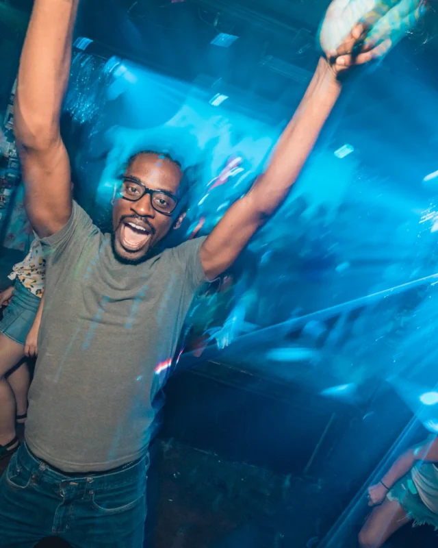 NONSENSE Under The Sea DANCE PARTY - JUNE 2018 at The Basement in East Atlanta. Kimber was the DJ. Photo by Fabeaux/Oh Snap.