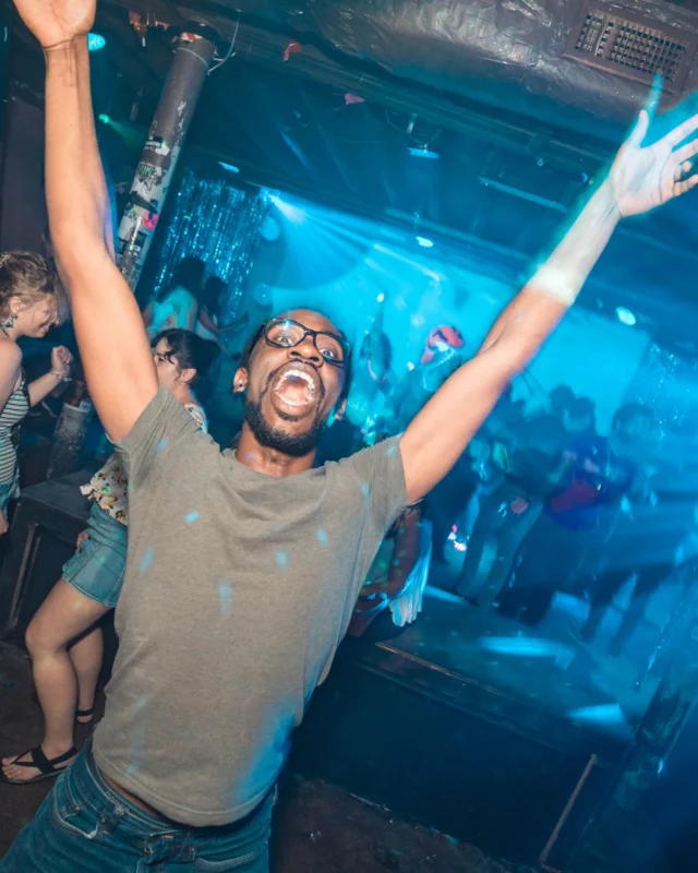 NONSENSE Under The Sea DANCE PARTY - JUNE 2018 at The Basement in East Atlanta. Kimber was the DJ. Photo by Fabeaux/Oh Snap.