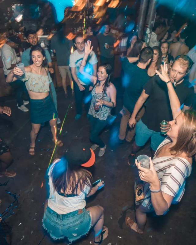 NONSENSE Under The Sea DANCE PARTY - JUNE 2018 at The Basement in East Atlanta. Kimber was the DJ. Photo by Fabeaux/Oh Snap.