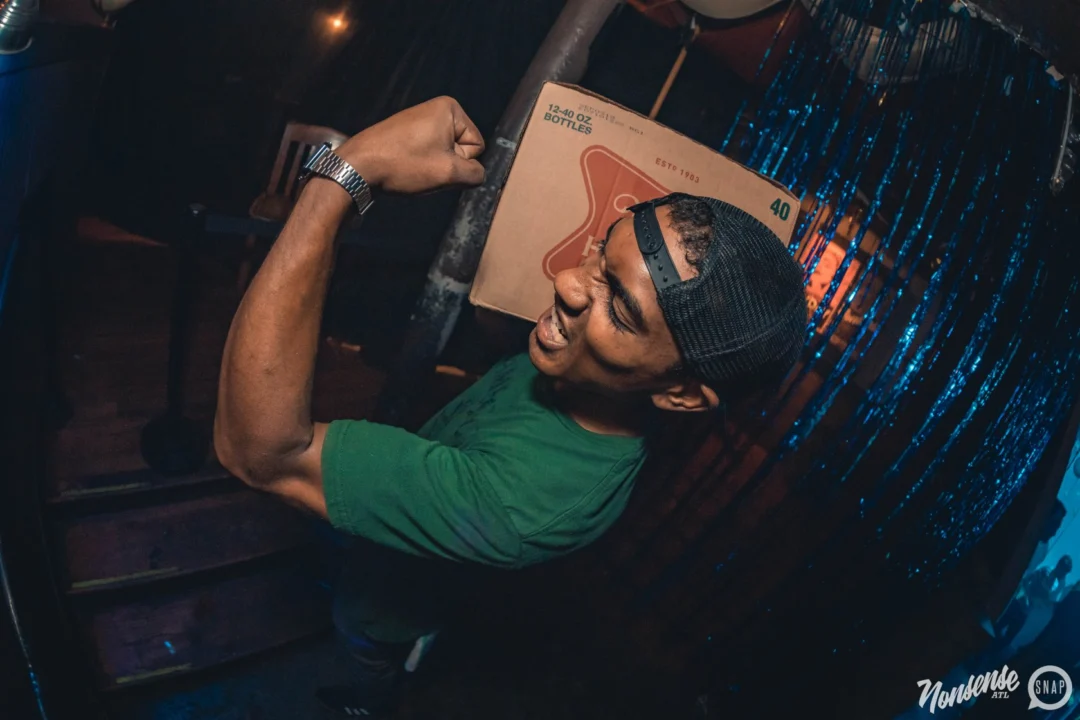 NONSENSE Under The Sea DANCE PARTY - JUNE 2018 at The Basement in East Atlanta. Kimber was the DJ. Photo by Fabeaux/Oh Snap.