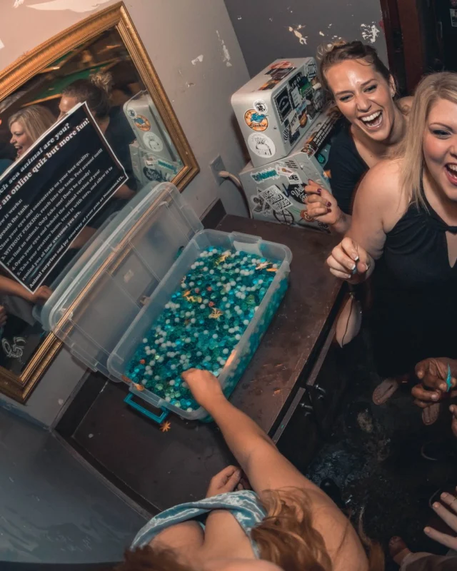 NONSENSE Under The Sea DANCE PARTY - JUNE 2018 at The Basement in East Atlanta. Kimber was the DJ. Photo by Fabeaux/Oh Snap.