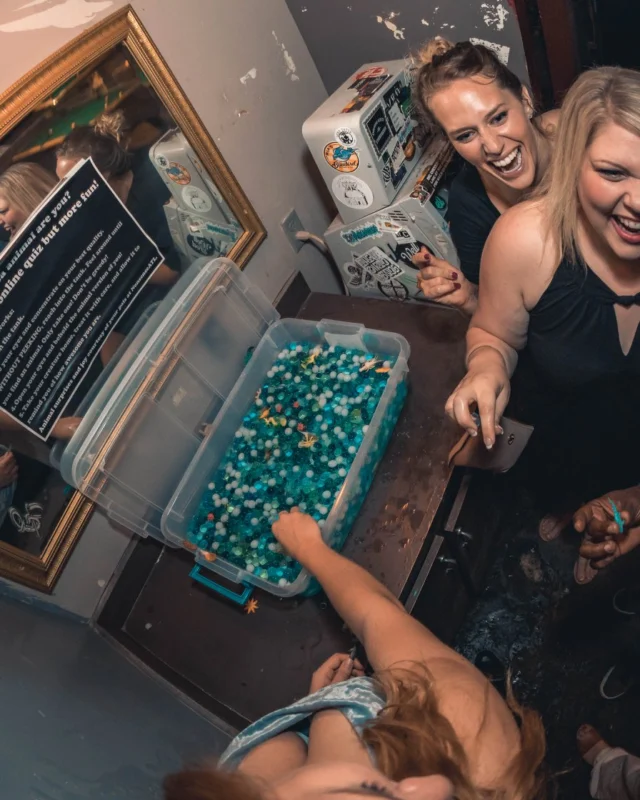 NONSENSE Under The Sea DANCE PARTY - JUNE 2018 at The Basement in East Atlanta. Kimber was the DJ. Photo by Fabeaux/Oh Snap.