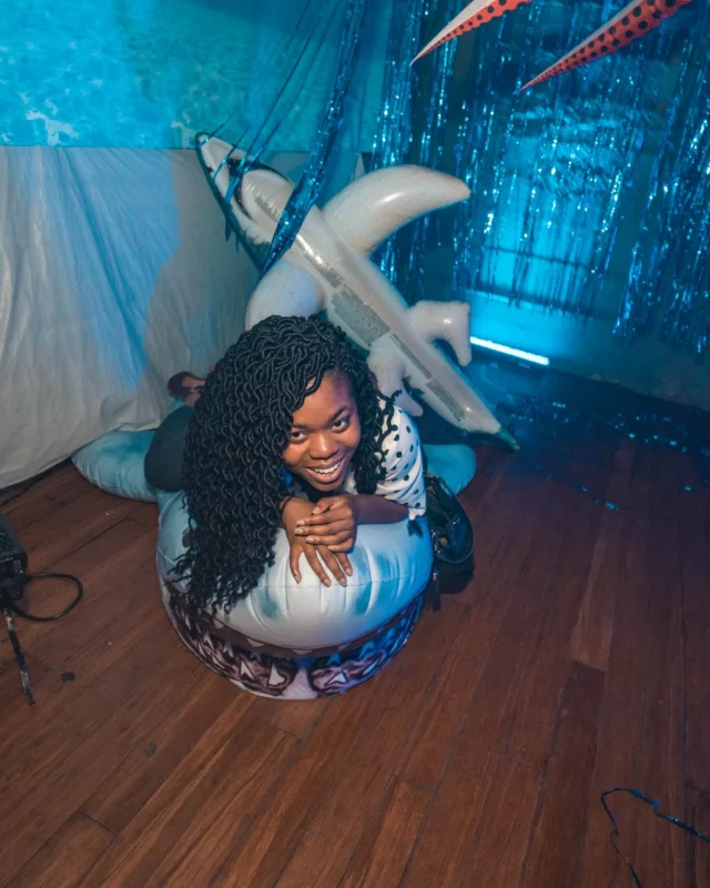 NONSENSE Under The Sea DANCE PARTY - JUNE 2018 at The Basement in East Atlanta. Kimber was the DJ. Photo by Fabeaux/Oh Snap.