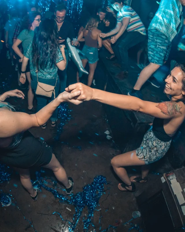 NONSENSE Under The Sea DANCE PARTY - JUNE 2018 at The Basement in East Atlanta. Kimber was the DJ. Photo by Fabeaux/Oh Snap.