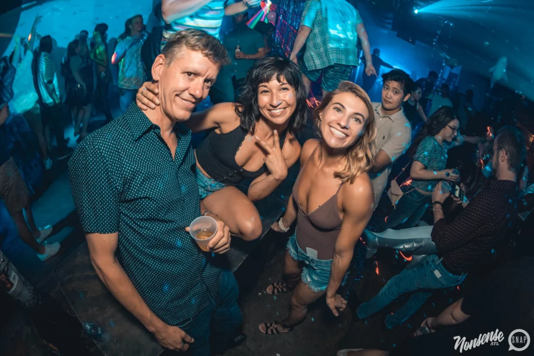 NONSENSE Under The Sea DANCE PARTY - JUNE 2018 at The Basement in East Atlanta. Kimber was the DJ. Photo by Fabeaux/Oh Snap.