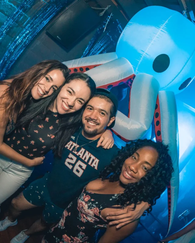 NONSENSE Under The Sea DANCE PARTY - JUNE 2018 at The Basement in East Atlanta. Kimber was the DJ. Photo by Fabeaux/Oh Snap.