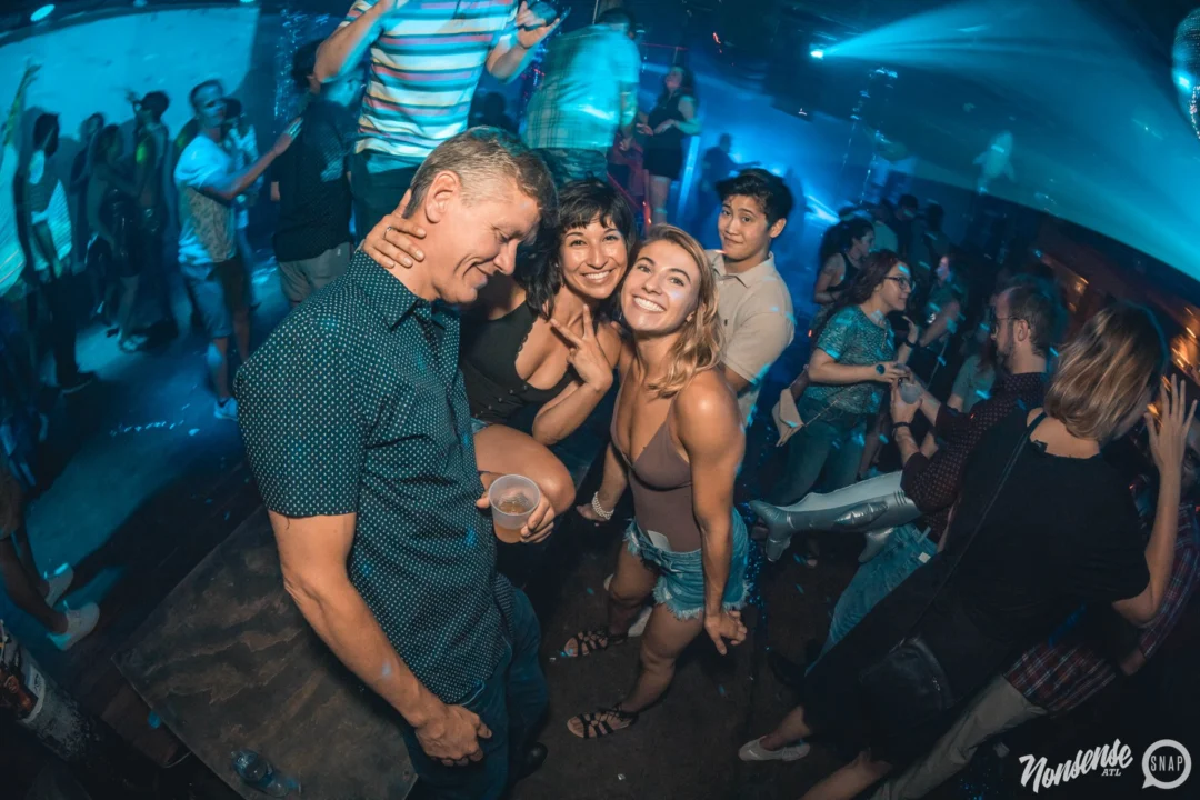 NONSENSE Under The Sea DANCE PARTY - JUNE 2018 at The Basement in East Atlanta. Kimber was the DJ. Photo by Fabeaux/Oh Snap.