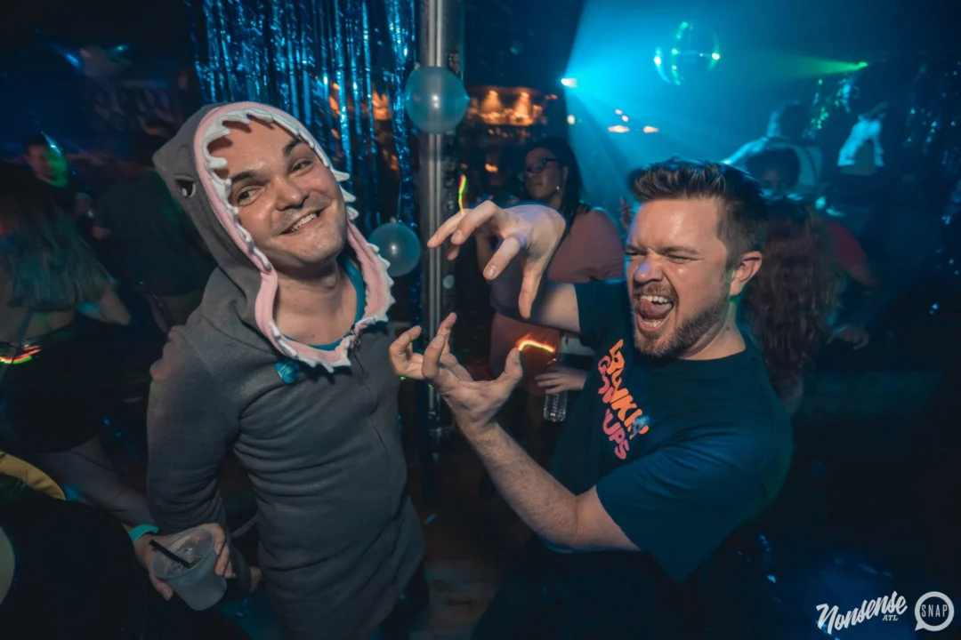 NONSENSE Under The Sea DANCE PARTY - JUNE 2018 at The Basement in East Atlanta. Kimber was the DJ. Photo by Fabeaux/Oh Snap.