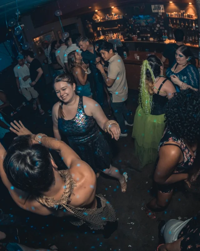 NONSENSE Under The Sea DANCE PARTY - JUNE 2018 at The Basement in East Atlanta. Kimber was the DJ. Photo by Fabeaux/Oh Snap.