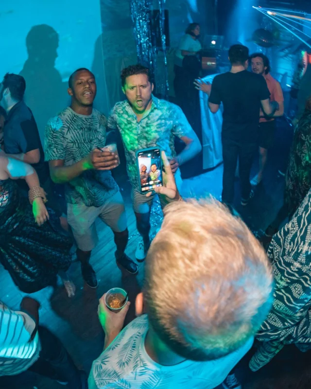 NONSENSE Under The Sea DANCE PARTY - JUNE 2018 at The Basement in East Atlanta. Kimber was the DJ. Photo by Fabeaux/Oh Snap.
