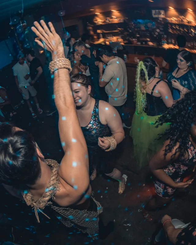 NONSENSE Under The Sea DANCE PARTY - JUNE 2018 at The Basement in East Atlanta. Kimber was the DJ. Photo by Fabeaux/Oh Snap.