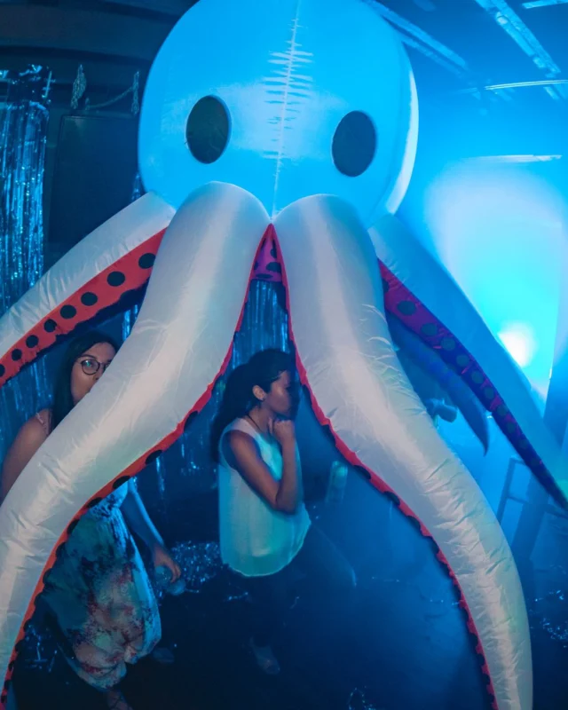 NONSENSE Under The Sea DANCE PARTY - JUNE 2018 at The Basement in East Atlanta. Kimber was the DJ. Photo by Fabeaux/Oh Snap.