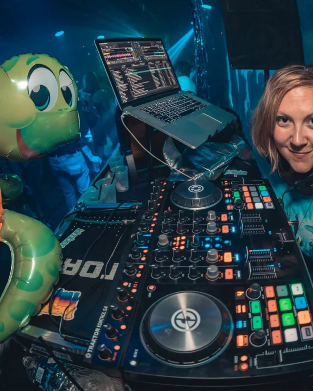 NONSENSE Under The Sea DANCE PARTY - JUNE 2018 at The Basement in East Atlanta. Kimber was the DJ. Photo by Fabeaux/Oh Snap.