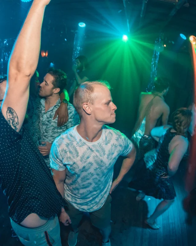 NONSENSE Under The Sea DANCE PARTY - JUNE 2018 at The Basement in East Atlanta. Kimber was the DJ. Photo by Fabeaux/Oh Snap.