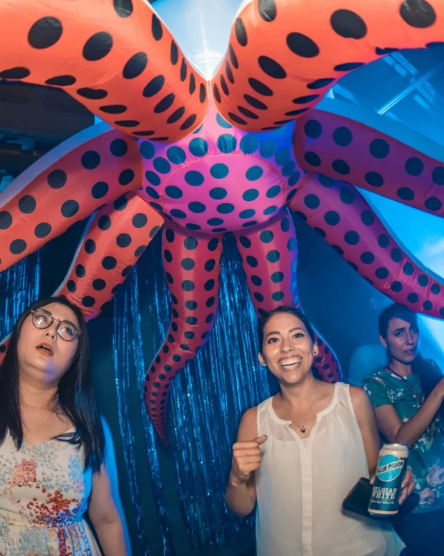 NONSENSE Under The Sea DANCE PARTY - JUNE 2018 at The Basement in East Atlanta. Kimber was the DJ. Photo by Fabeaux/Oh Snap.