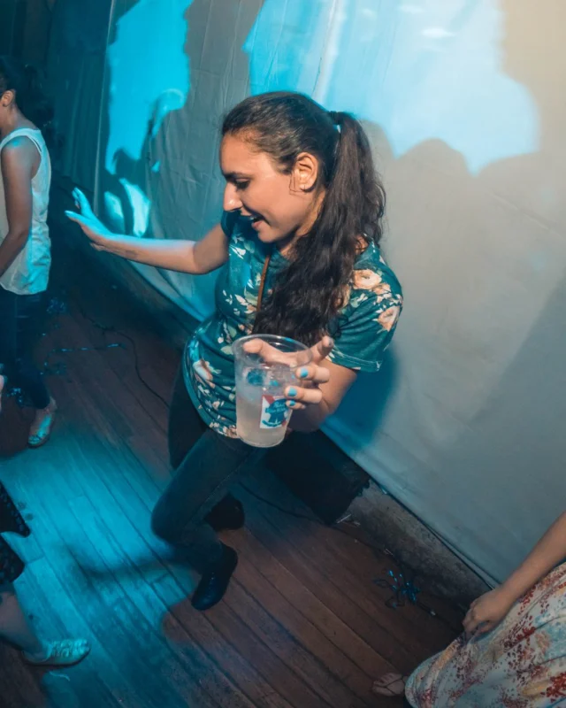 NONSENSE Under The Sea DANCE PARTY - JUNE 2018 at The Basement in East Atlanta. Kimber was the DJ. Photo by Fabeaux/Oh Snap.