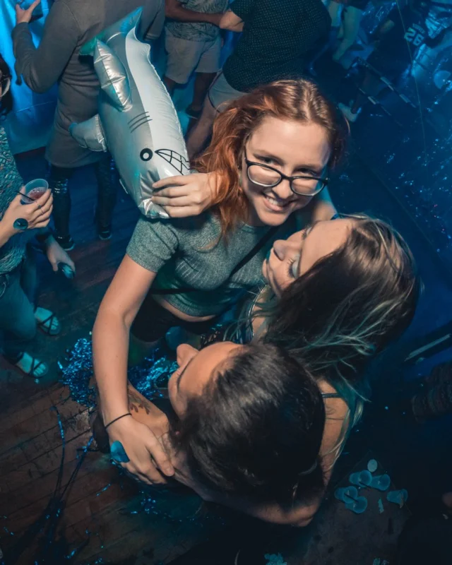 NONSENSE Under The Sea DANCE PARTY - JUNE 2018 at The Basement in East Atlanta. Kimber was the DJ. Photo by Fabeaux/Oh Snap.