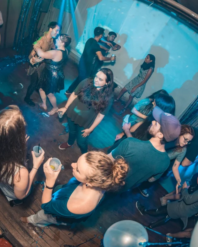 NONSENSE Under The Sea DANCE PARTY - JUNE 2018 at The Basement in East Atlanta. Kimber was the DJ. Photo by Fabeaux/Oh Snap.