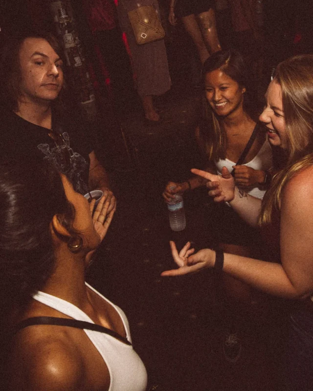 Atlanta Disco Society II at The Basement. East Atlanta. July 28, 2018. Kimber was the DJ. Photos by Stephanie Heath/Oh Snap.