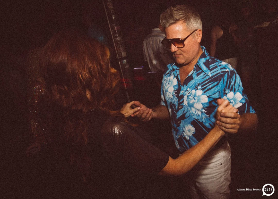 Atlanta Disco Society II at The Basement. East Atlanta. July 28, 2018. Kimber was the DJ. Photos by Stephanie Heath/Oh Snap.