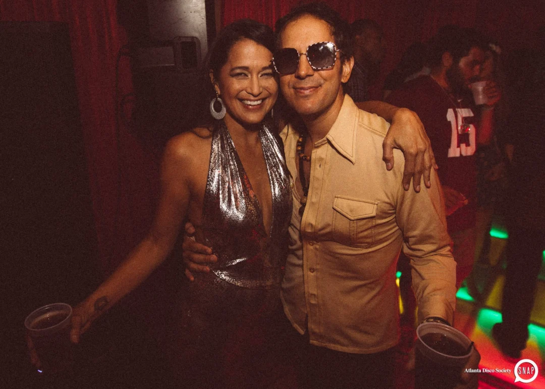 Atlanta Disco Society II at The Basement. East Atlanta. July 28, 2018. Kimber was the DJ. Photos by Stephanie Heath/Oh Snap.