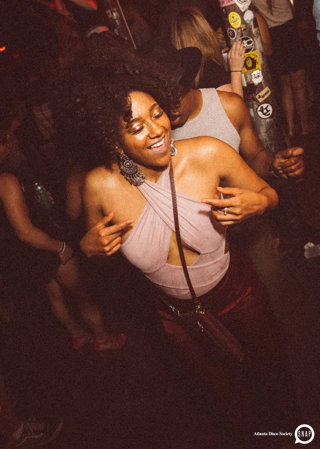 Atlanta Disco Society II at The Basement. East Atlanta. July 28, 2018. Kimber was the DJ. Photos by Stephanie Heath/Oh Snap.