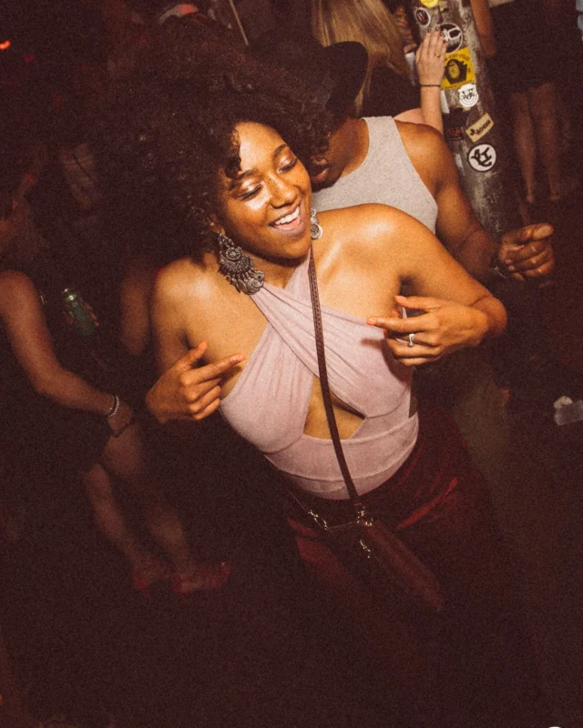 Atlanta Disco Society II at The Basement. East Atlanta. July 28, 2018. Kimber was the DJ. Photos by Stephanie Heath/Oh Snap.