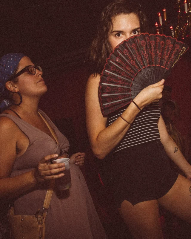 Atlanta Disco Society II at The Basement. East Atlanta. July 28, 2018. Kimber was the DJ. Photos by Stephanie Heath/Oh Snap.