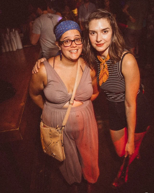 Atlanta Disco Society II at The Basement. East Atlanta. July 28, 2018. Kimber was the DJ. Photos by Stephanie Heath/Oh Snap.