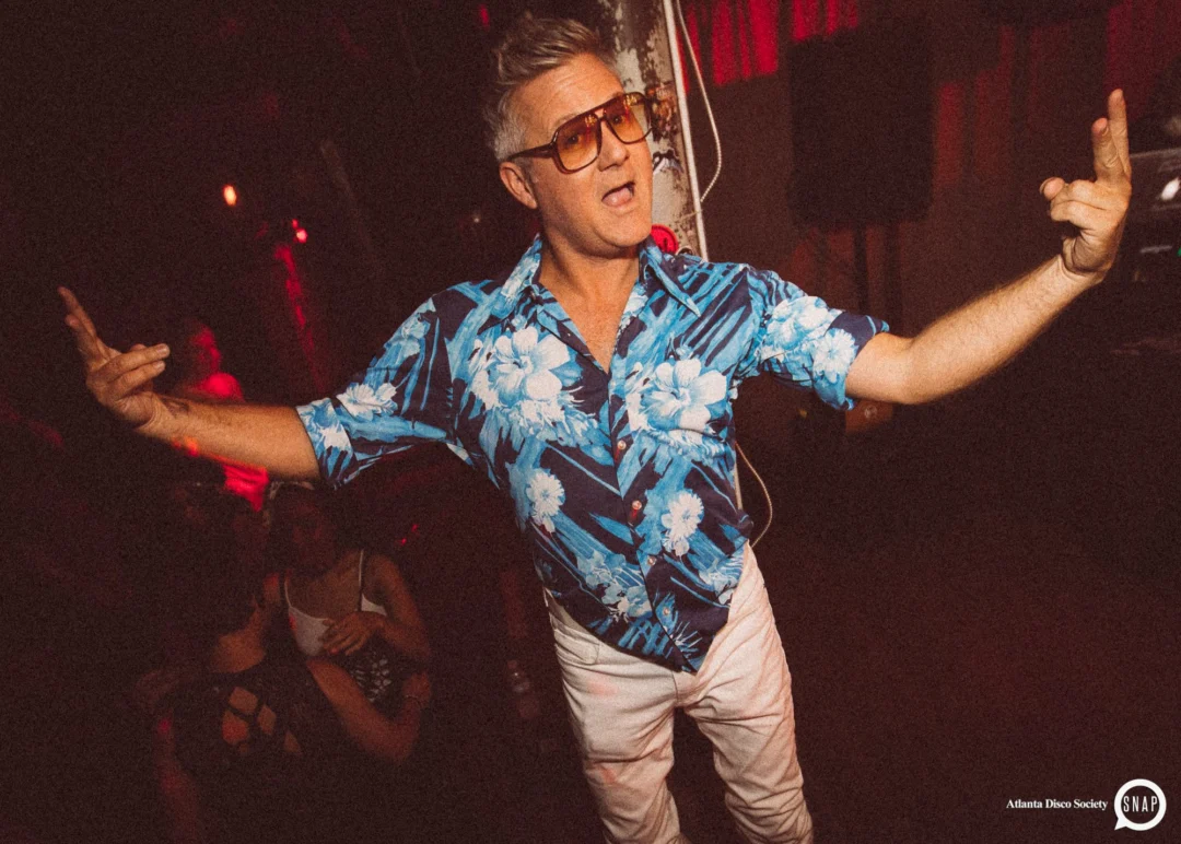 Atlanta Disco Society II at The Basement. East Atlanta. July 28, 2018. Kimber was the DJ. Photos by Stephanie Heath/Oh Snap.