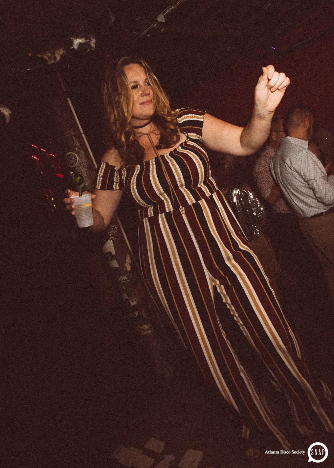 Atlanta Disco Society II at The Basement. East Atlanta. July 28, 2018. Kimber was the DJ. Photos by Stephanie Heath/Oh Snap.