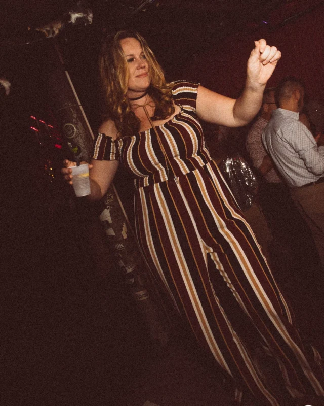 Atlanta Disco Society II at The Basement. East Atlanta. July 28, 2018. Kimber was the DJ. Photos by Stephanie Heath/Oh Snap.