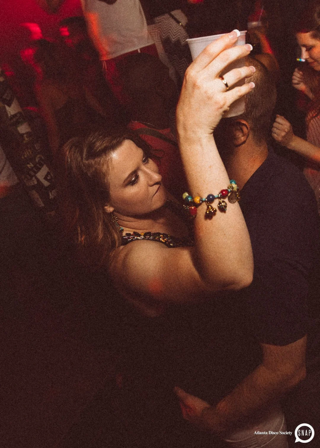 Atlanta Disco Society II at The Basement. East Atlanta. July 28, 2018. Kimber was the DJ. Photos by Stephanie Heath/Oh Snap.