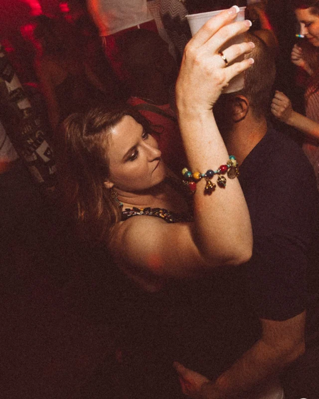 Atlanta Disco Society II at The Basement. East Atlanta. July 28, 2018. Kimber was the DJ. Photos by Stephanie Heath/Oh Snap.