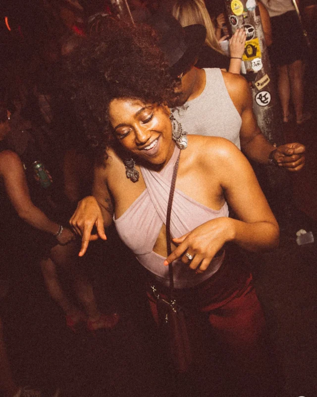 Atlanta Disco Society II at The Basement. East Atlanta. July 28, 2018. Kimber was the DJ. Photos by Stephanie Heath/Oh Snap.