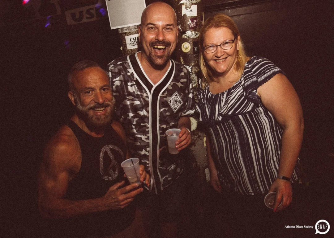 Atlanta Disco Society II at The Basement. East Atlanta. July 28, 2018. Kimber was the DJ. Photos by Stephanie Heath/Oh Snap.