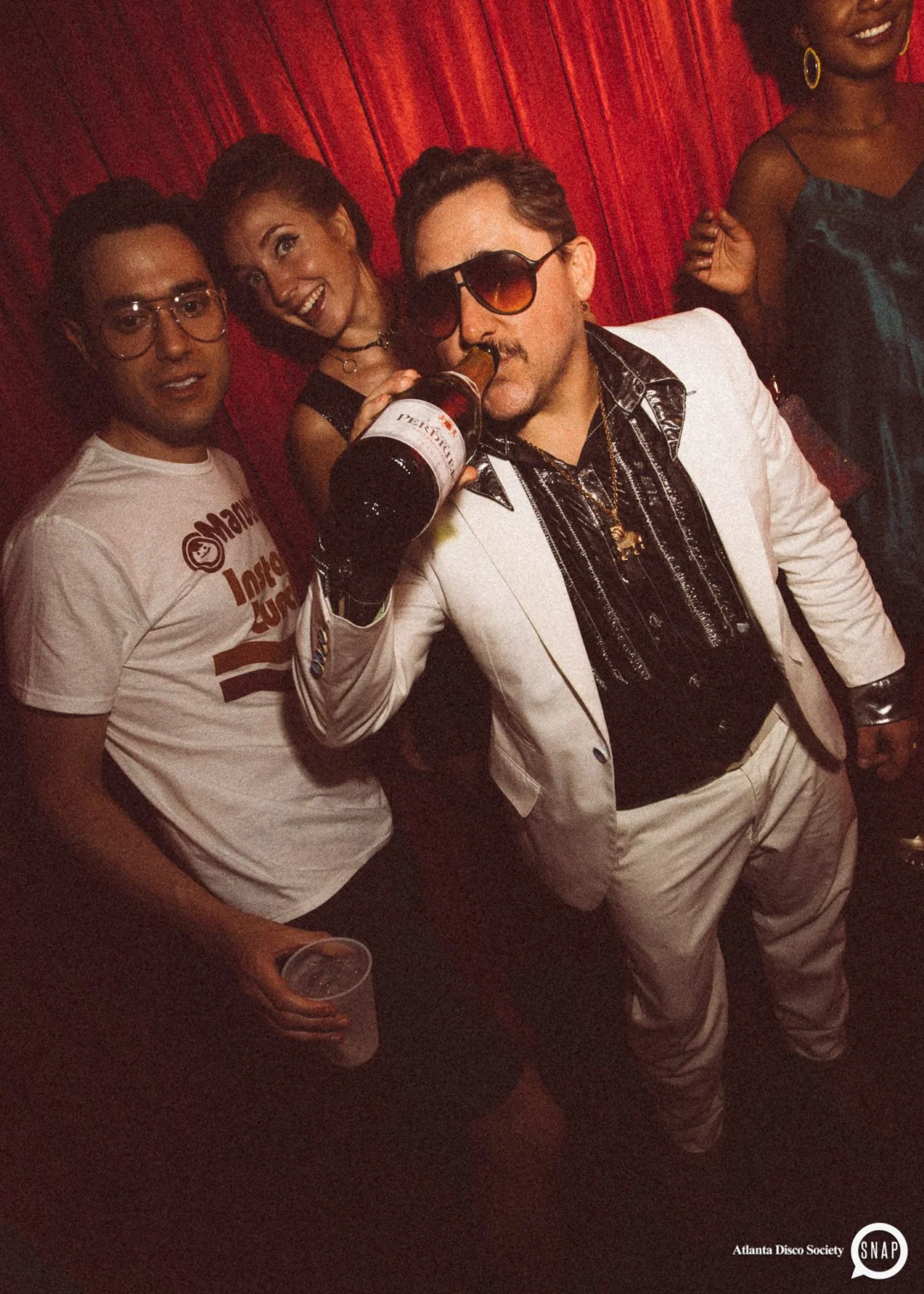 Atlanta Disco Society II at The Basement. East Atlanta. July 28, 2018. Kimber was the DJ. Photos by Stephanie Heath/Oh Snap.