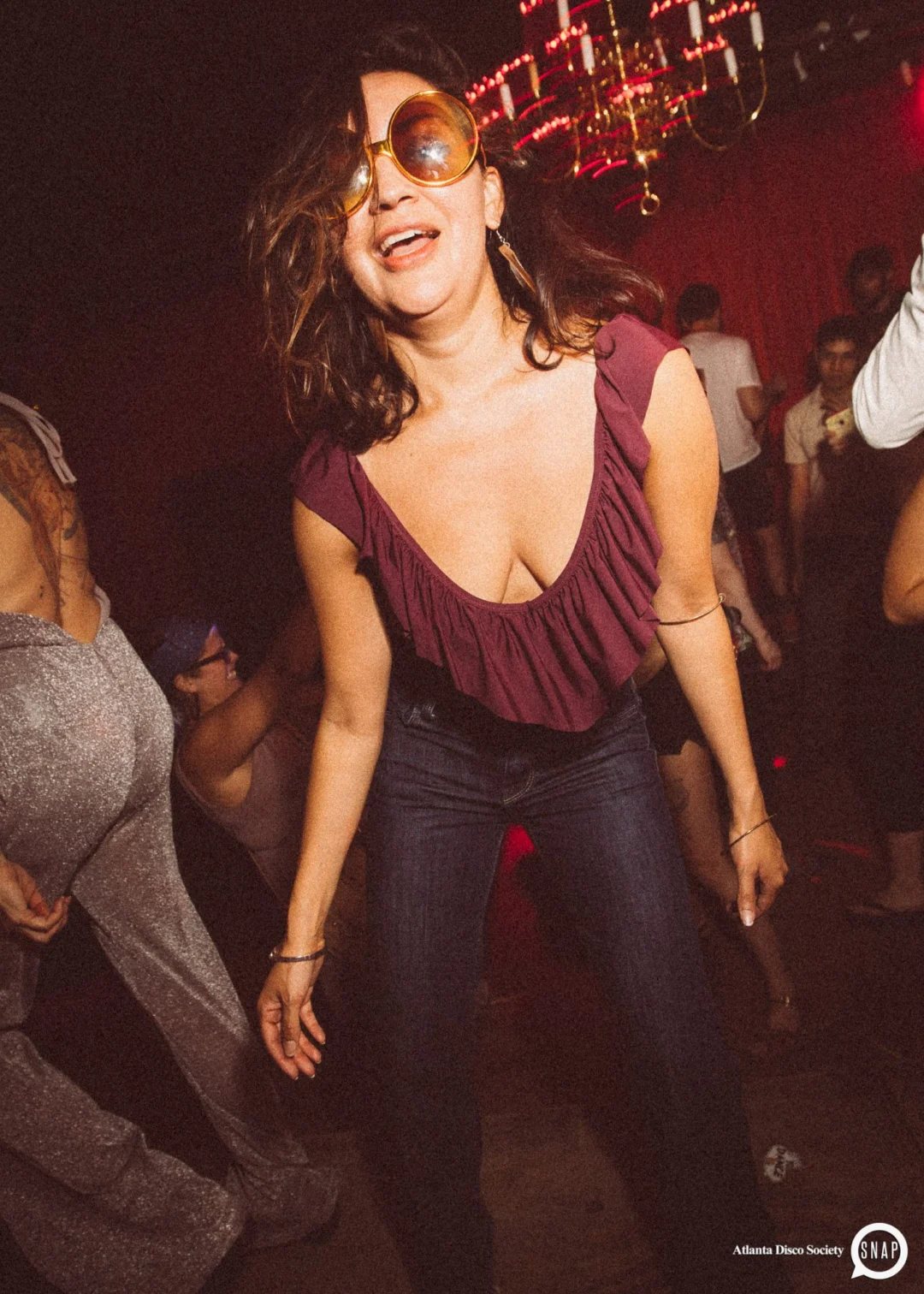 Atlanta Disco Society II at The Basement. East Atlanta. July 28, 2018. Kimber was the DJ. Photos by Stephanie Heath/Oh Snap.