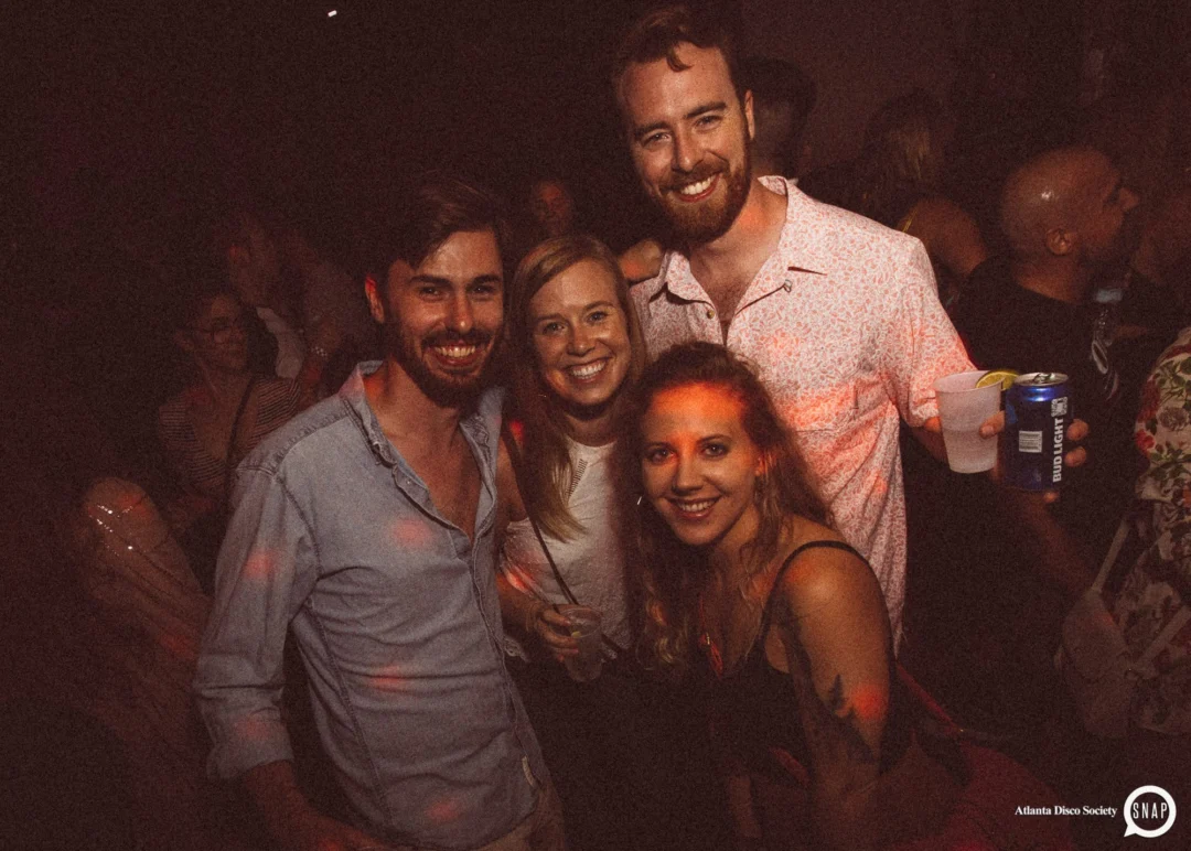 Atlanta Disco Society II at The Basement. East Atlanta. July 28, 2018. Kimber was the DJ. Photos by Stephanie Heath/Oh Snap.
