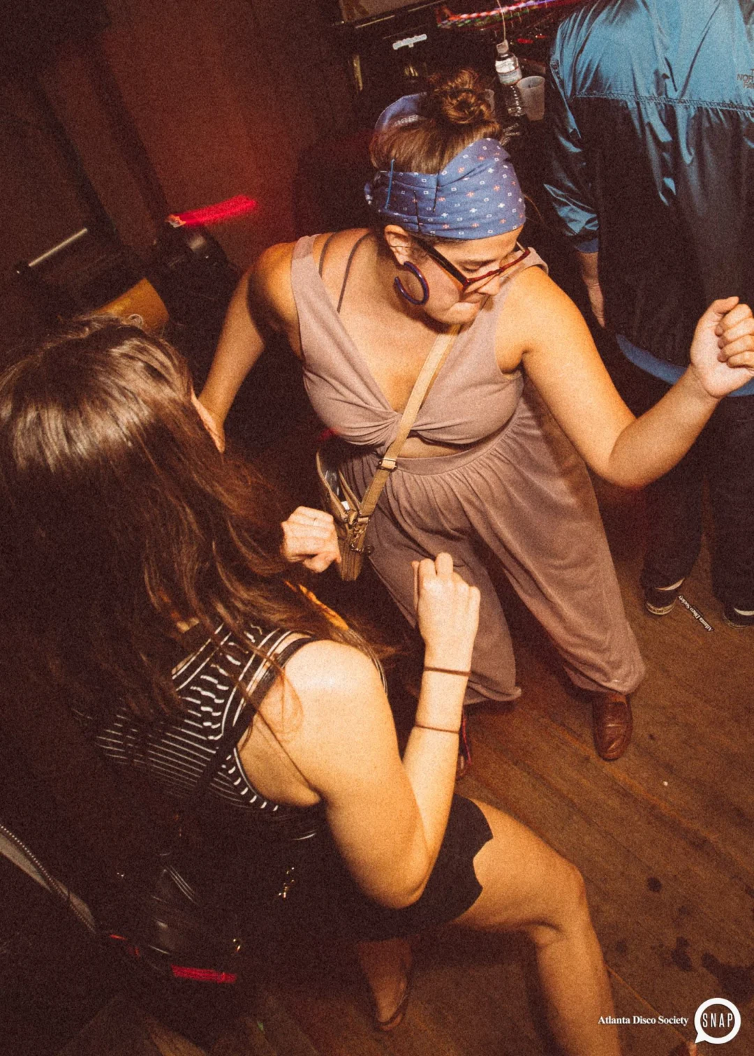 Atlanta Disco Society II at The Basement. East Atlanta. July 28, 2018. Kimber was the DJ. Photos by Stephanie Heath/Oh Snap.