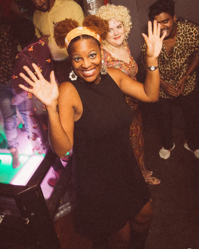 Atlanta Disco Society II at The Basement. East Atlanta. July 28, 2018. Kimber was the DJ. Photos by Stephanie Heath/Oh Snap.