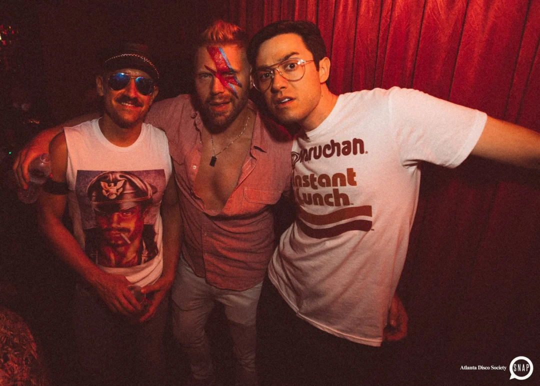 Atlanta Disco Society II at The Basement. East Atlanta. July 28, 2018. Kimber was the DJ. Photos by Stephanie Heath/Oh Snap.