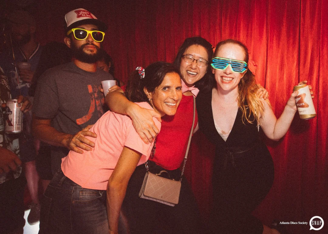 Atlanta Disco Society II at The Basement. East Atlanta. July 28, 2018. Kimber was the DJ. Photos by Stephanie Heath/Oh Snap.