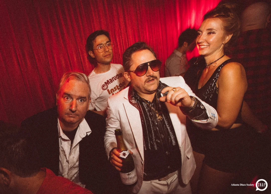 Atlanta Disco Society II at The Basement. East Atlanta. July 28, 2018. Kimber was the DJ. Photos by Stephanie Heath/Oh Snap.