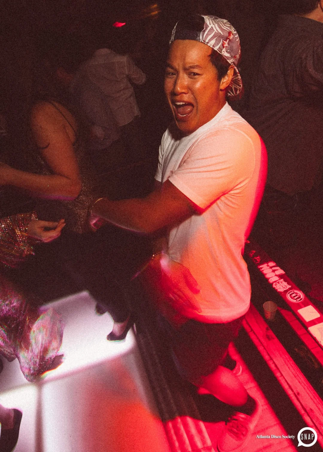 Atlanta Disco Society II at The Basement. East Atlanta. July 28, 2018. Kimber was the DJ. Photos by Stephanie Heath/Oh Snap.