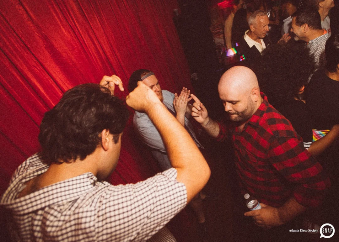 Atlanta Disco Society II at The Basement. East Atlanta. July 28, 2018. Kimber was the DJ. Photos by Stephanie Heath/Oh Snap.
