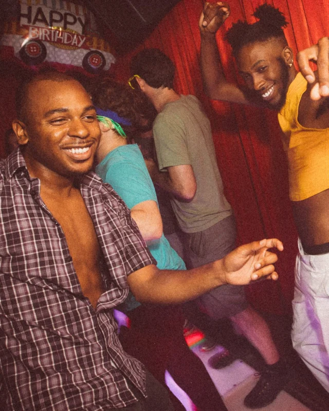 Atlanta Disco Society II at The Basement. East Atlanta. July 28, 2018. Kimber was the DJ. Photos by Stephanie Heath/Oh Snap.