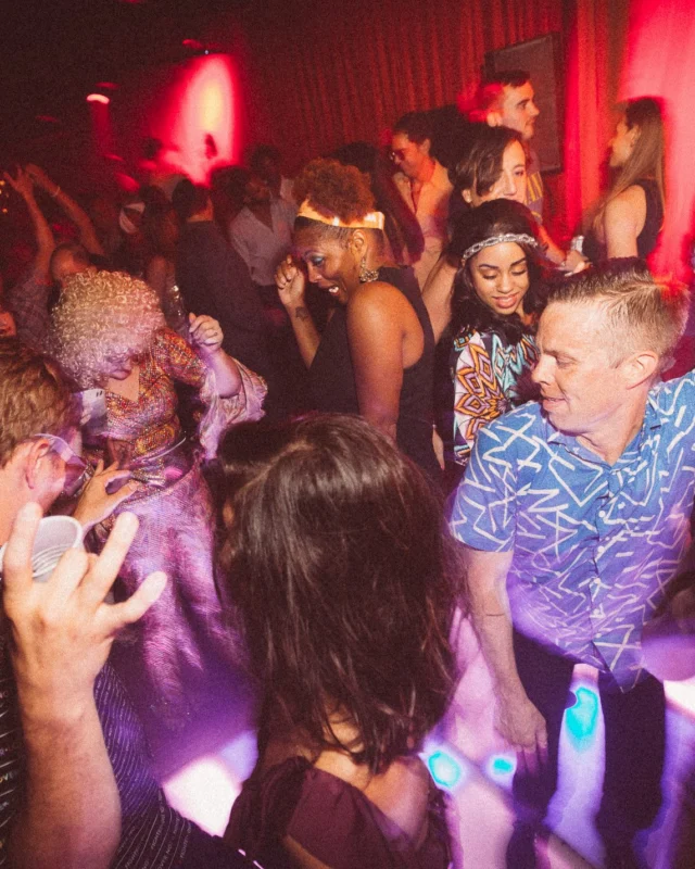 Atlanta Disco Society II at The Basement. East Atlanta. July 28, 2018. Kimber was the DJ. Photos by Stephanie Heath/Oh Snap.