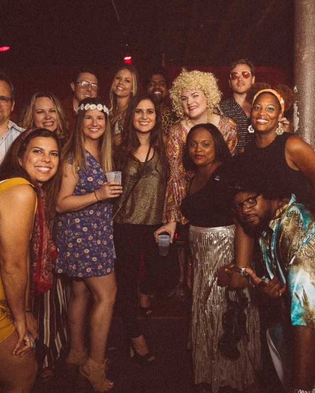 Atlanta Disco Society II at The Basement. East Atlanta. July 28, 2018. Kimber was the DJ. Photos by Stephanie Heath/Oh Snap.